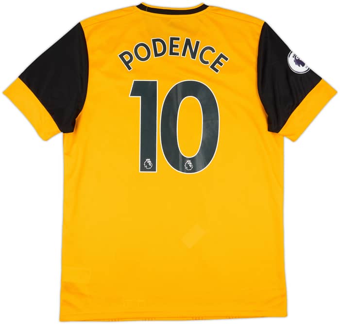 2020-21 Wolves Home Shirt Podence #10 - 8/10 - (L)
