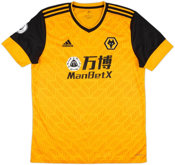 2020-21 Wolves Home Shirt Podence #10 - 8/10 - (L)