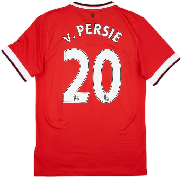 2014-15 Manchester United Home Shirt V.Persie #20 - 6/10 - (S)
