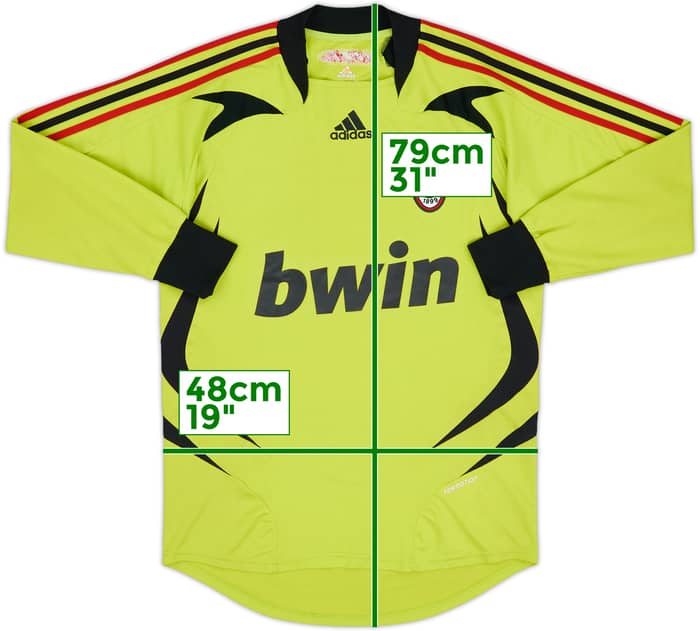2007-08 AC Milan Player Issue GK Shirt #1 - 5/10 - (S)