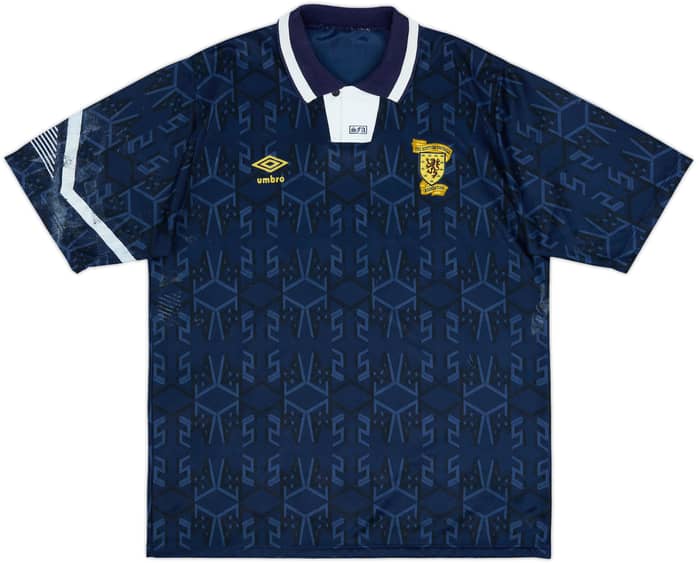1991-94 Scotland Home Shirt - 5/10 - (L)
