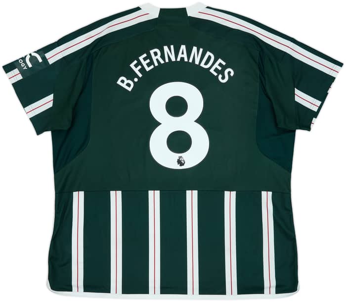 2023-24 Manchester United Away Shirt B.Fernandes #8 - 6/10 - (3XL)