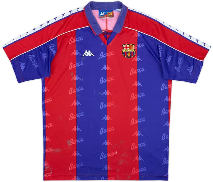 1992-95 Barcelona Home Shirt - 5/10 - (L)