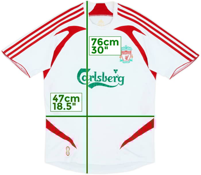 2007-08 Liverpool Away Shirt - 4/10 - (S)
