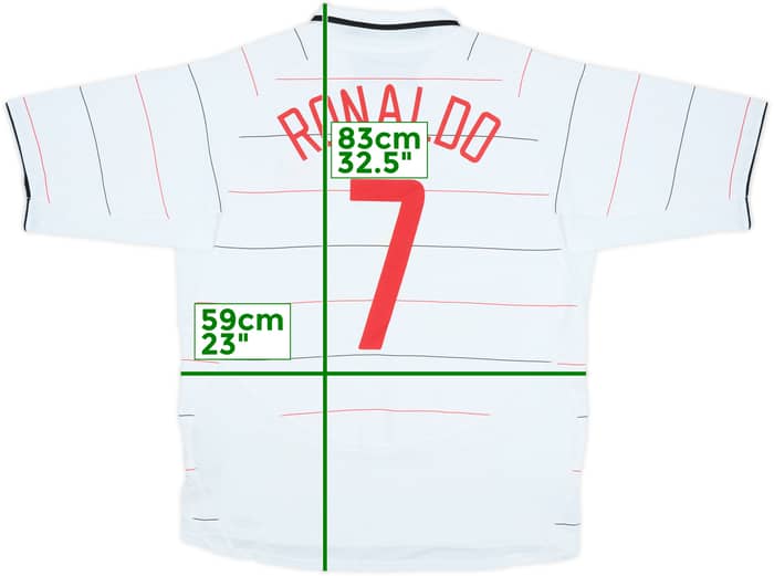2003-05 Manchester United Third Shirt Ronaldo #7 - 6/10 - (L)
