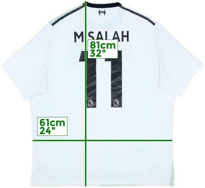 2017-18 Liverpool Away Shirt M.Salah #11 - 5/10 - (XXL)