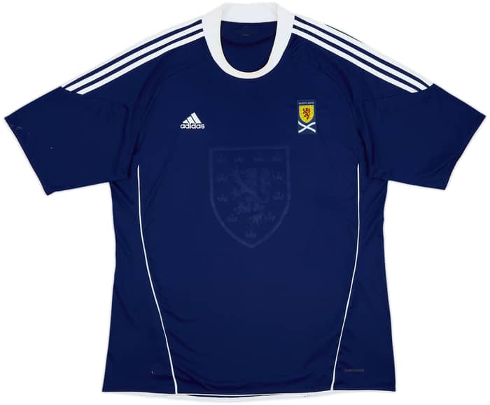 2010-11 Scotland Home Shirt - 7/10 - (XXL)