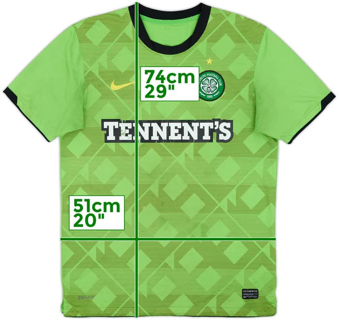 2010-11 Celtic Away Shirt - 5/10 - (M)