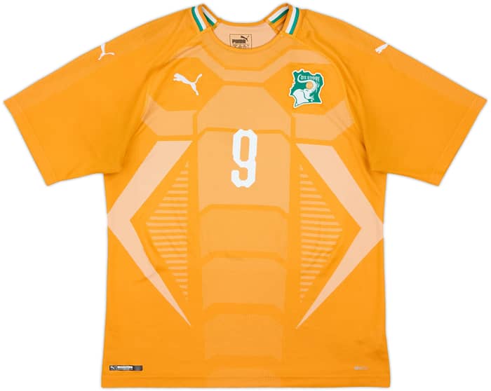 2018-19 Ivory Coast Home Shirt Zaha #9 - 7/10 - (L)