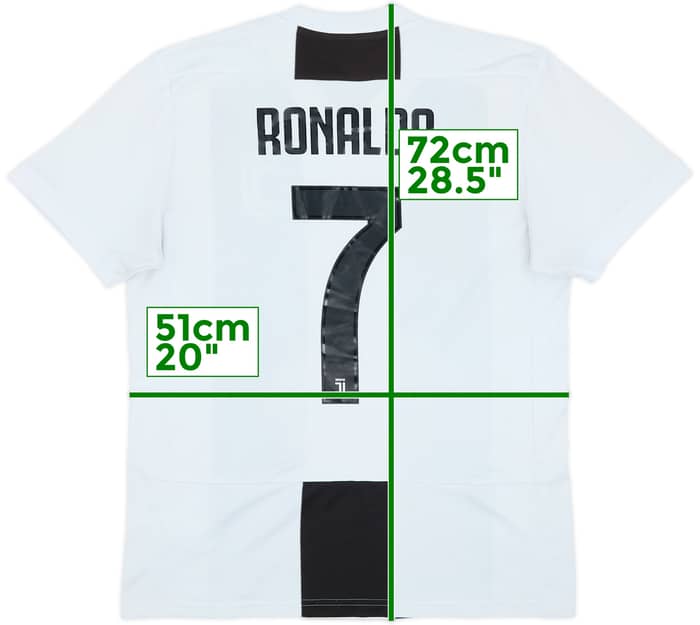 2018-19 Juventus Home Shirt Ronaldo #7 - 6/10 - (M)