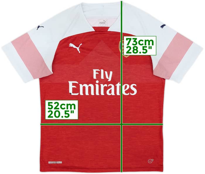 2018-19 Arsenal Home Shirt - 5/10 - (L)
