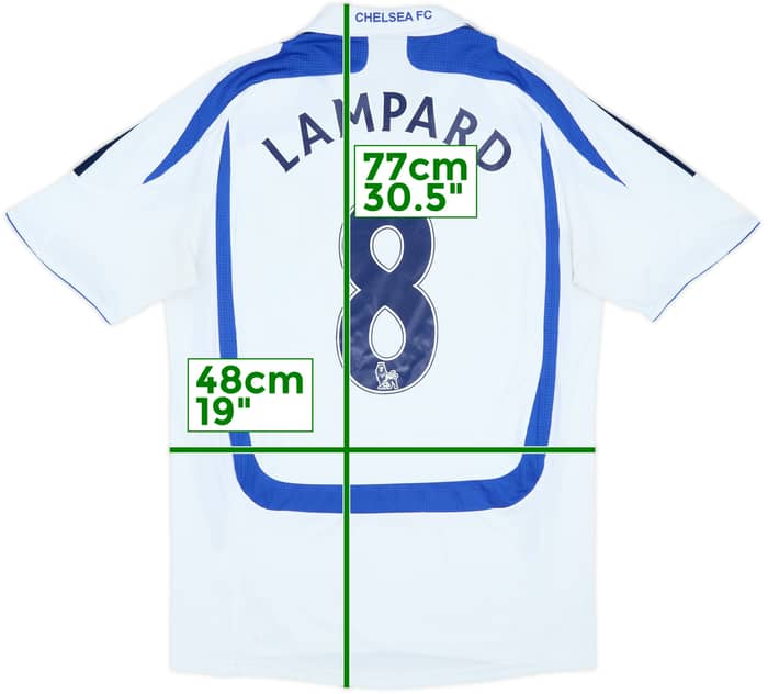 2007-08 Chelsea Third Shirt Lampard #8 - 7/10 - (S)