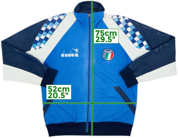1990 Italy Diadora Track Jacket - 4/10 - (M)