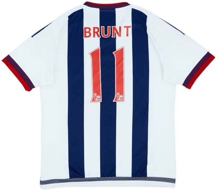 2015-16 West Brom Home Shirt Brunt #11 - 5/10 - (L)