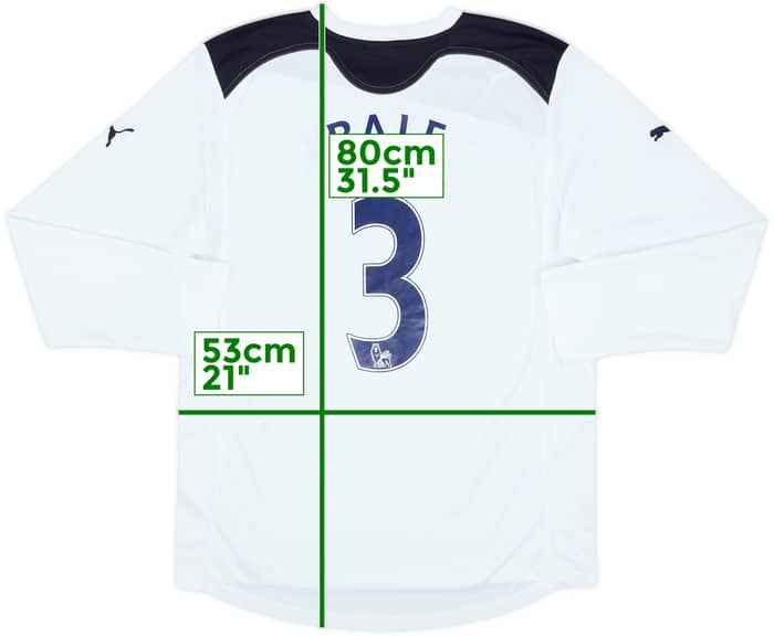 2010-11 Tottenham Home L/S Shirt Bale #3 - 5/10 - (M)