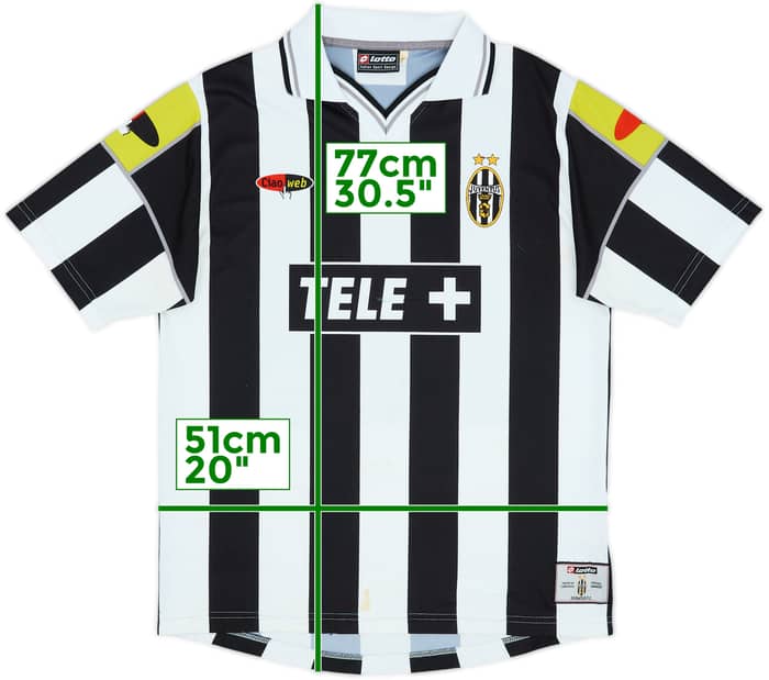2000-01 Juventus CiaoWeb Home Shirt - 5/10 - (M)