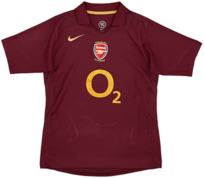 2005-06 Arsenal Home Shirt - 6/10 - (L.Boys)