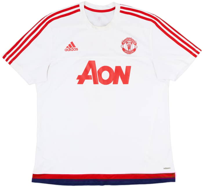 2015-16 Manchester United adidas Training Shirt - 6/10 - (XL)