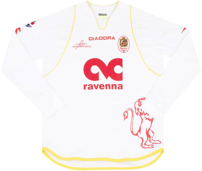 2007-08 Ravenna Match Issue Away L/S Shirt Centurioni #8