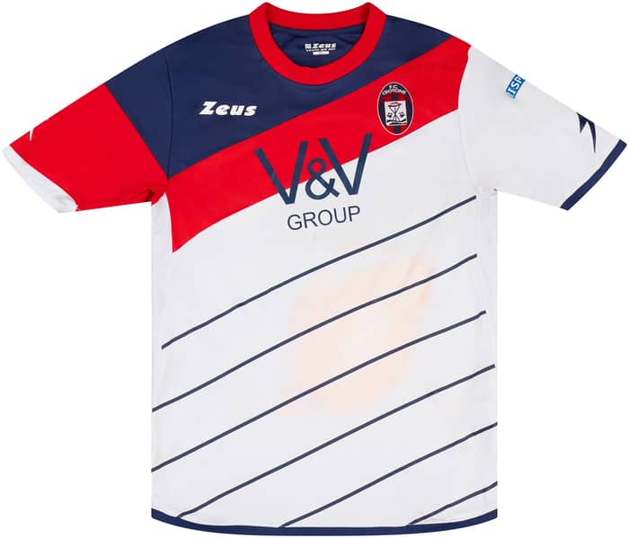 2013-14 Crotone Match Issue Away Shirt Claiton #3