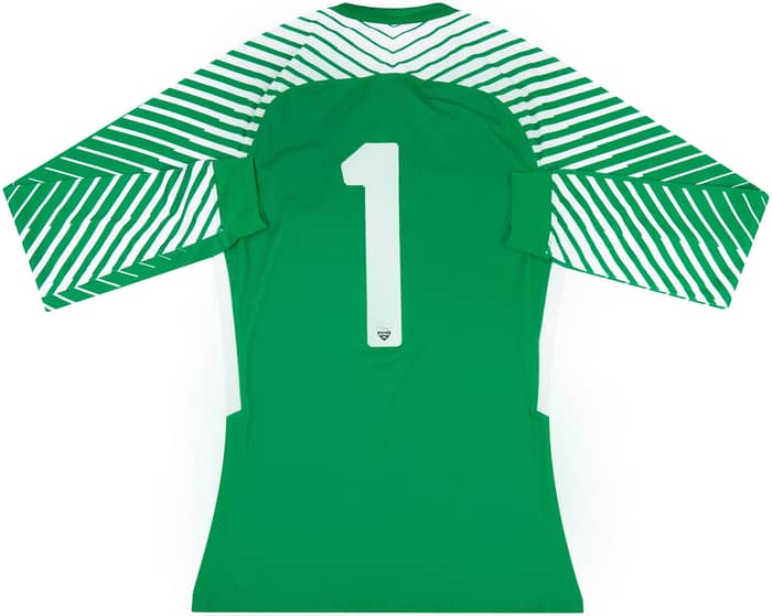 2017-18 Roma Primavera Match Issue GK Shirt #1