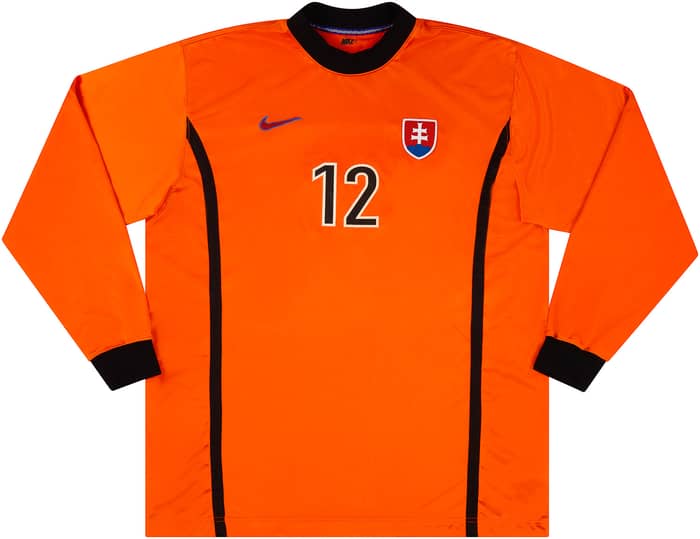 2000-01 Slovakia Match Issue GK Shirt #12