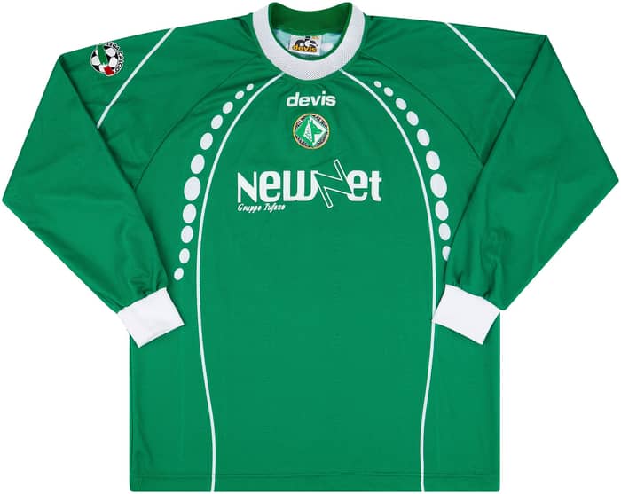2003-04 Avellino Match Issue Home L/S Shirt Vianello #11