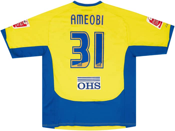 2007-08 Leeds United Match Issue Away Shirt Ameobi #31