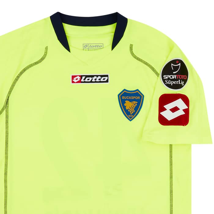 2010-11 Bucaspor Match Issue Signed Third Shirt Abdulkadir #42