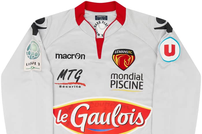 2011-12 Le Mans Match Issue Signed Third L/S Shirt Doumbia #22