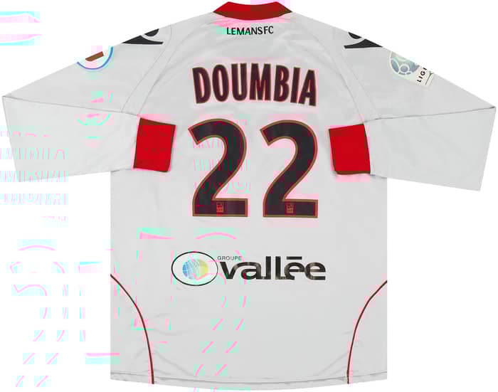 2011-12 Le Mans Match Issue Signed Third L/S Shirt Doumbia #22