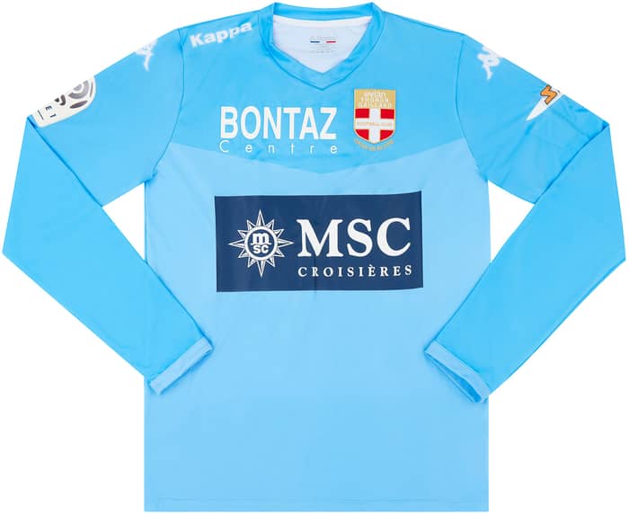 2014-15 Evian Thonon Gaillard Match Issue GK Shirt Leroy #40