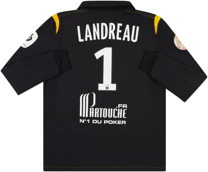 2011-12 Lille Match Issue GK Shirt Landreau #1