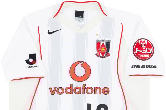 2005 Urawa Red Diamonds Match Issue Away Shirt #19 (Uchidate)