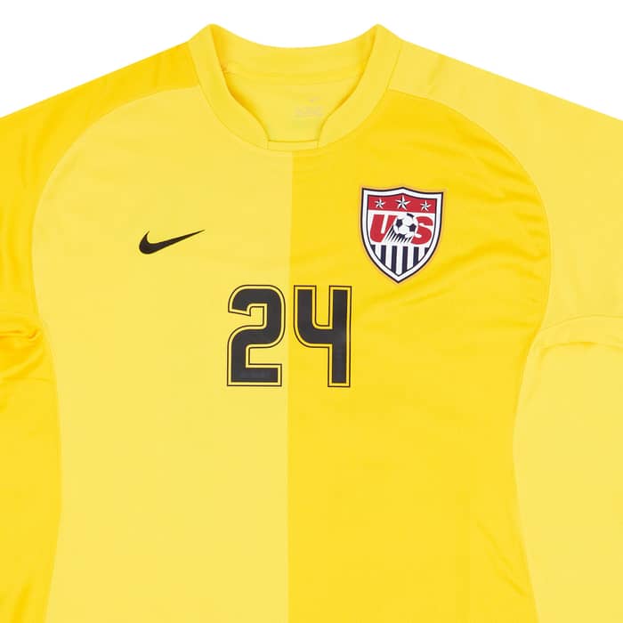2006-07 USA Match Issue GK Shirt Hahnemann #24