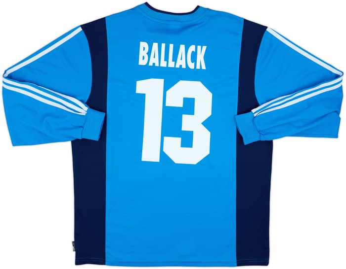 2001-03 Bayer Leverkusen Player Issue Away L/S Shirt Ballack #13 - 6/10 - (XL)