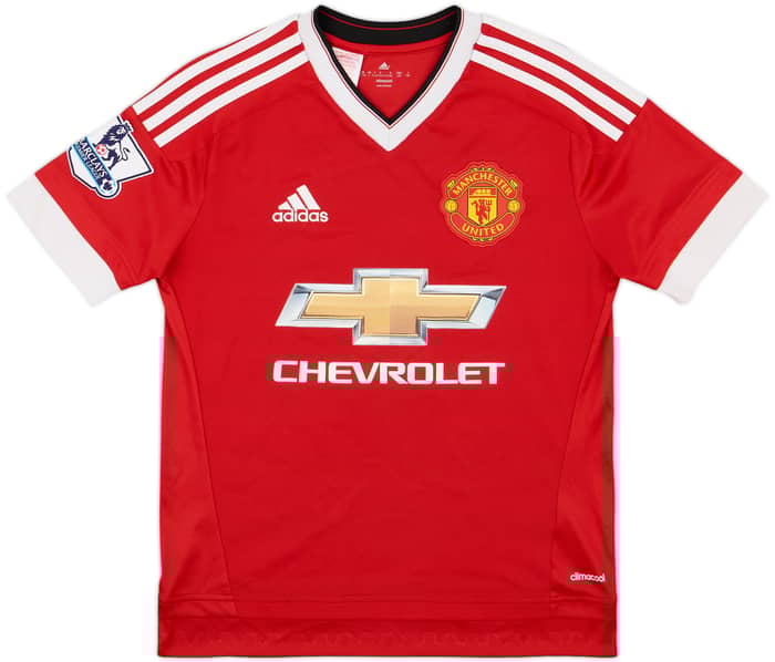 2015-16 Manchester United Home Shirt Rooney #10 - 7/10 - (L.Boys)
