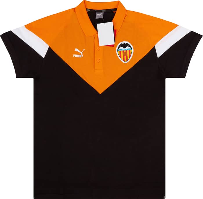 2019-20 Valencia Puma Iconic Polo T-Shirt