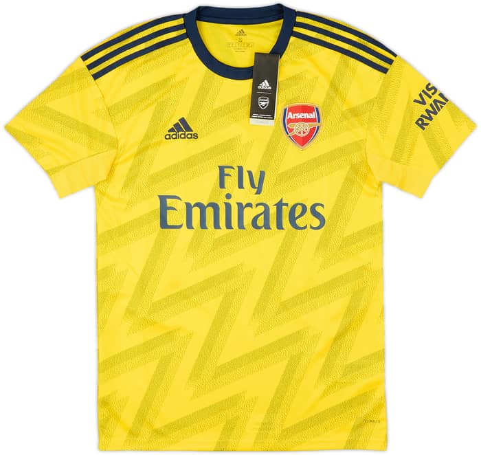 2019-20 Arsenal Away Shirt Saka #77 (S)