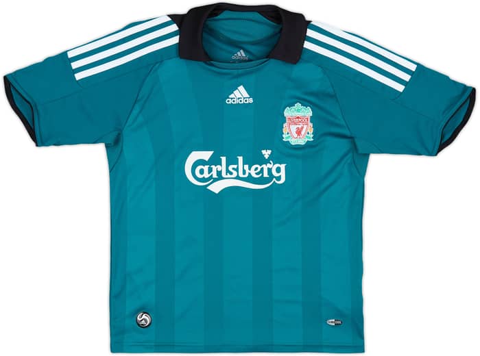 2008-09 Liverpool Third Shirt Alonso #14 - 7/10 - (S.Boys)