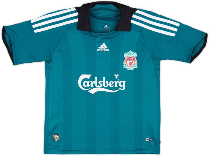 2008-09 Liverpool Third Shirt Alonso #14 - 8/10 - (S.Boys)