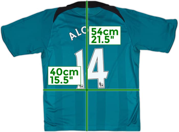 2008-09 Liverpool Third Shirt Alonso #14 - 8/10 - (S.Boys)