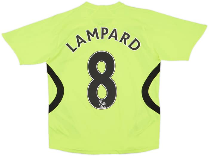 2007-08 Chelsea Away Shirt Lampard #8 - 8/10 - (S.Boys)