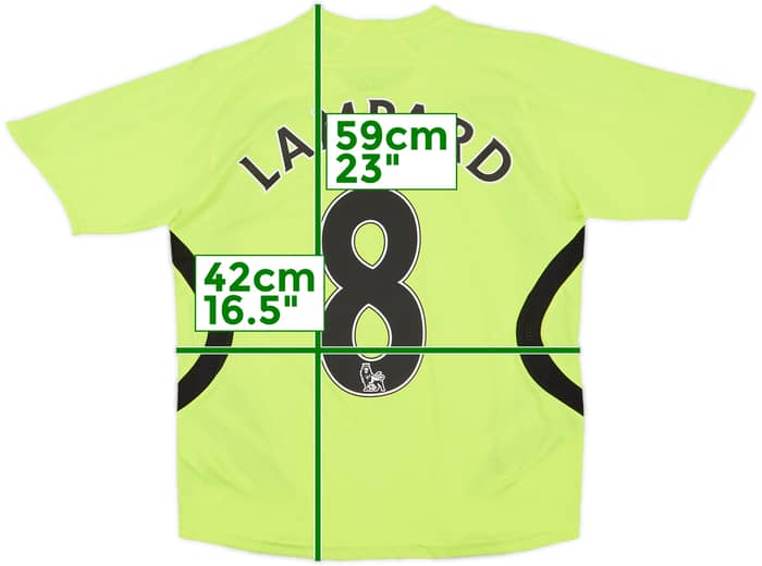 2007-08 Chelsea Away Shirt Lampard #8 - 8/10 - (S.Boys)