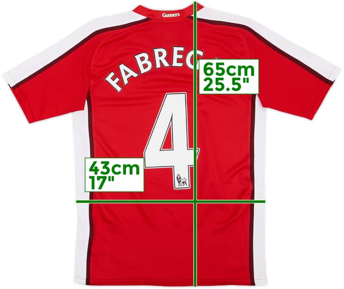 2008-10 Arsenal Home Shirt Fabregas #4 - 10/10 - (L.Boys)