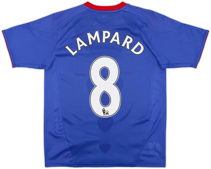 2010-11 Chelsea Home Shirt Lampard #8 - 9/10 - (M.Boys)
