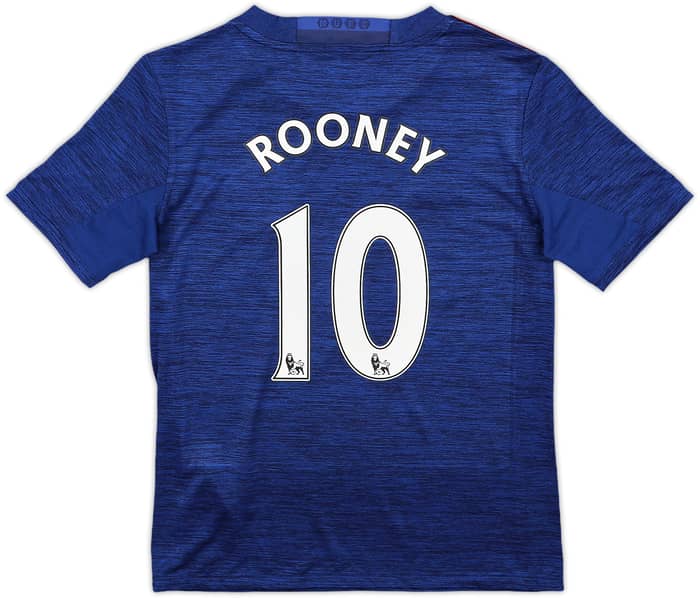 2016-17 Manchester United Away Shirt Rooney #10 - 10/10 - (S.Boys)