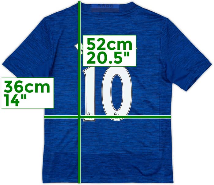 2016-17 Manchester United Away Shirt Rooney #10 - 8/10 - (S.Boys)
