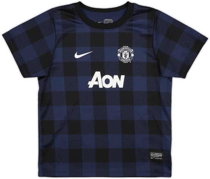 2013-14 Manchester United Away Shirt v.Persie #20 - 9/10 - (7-8 Years)