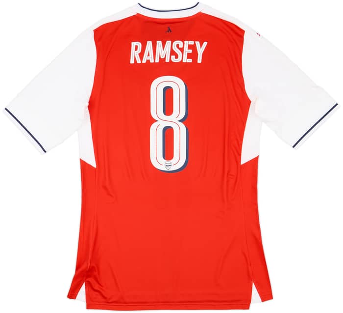 2016-17 Arsenal Home ACTV Fit Shirt Ramsey #8 (XXL)